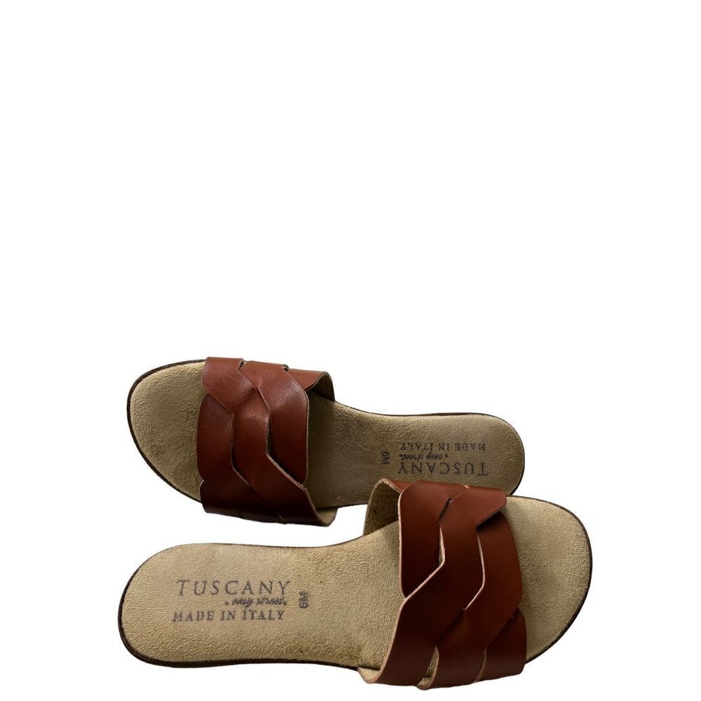 Tuscany by Easy Street Women's Nicia Slide Sandal Made in Italy - Picture 6 of 6